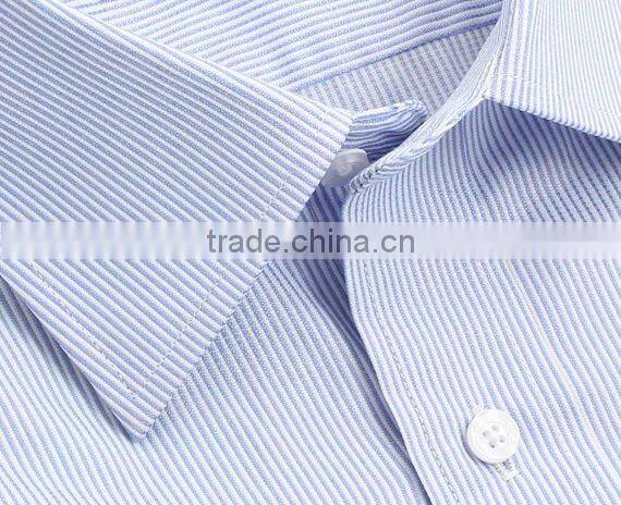 men's long sleeve stripe dress shirt