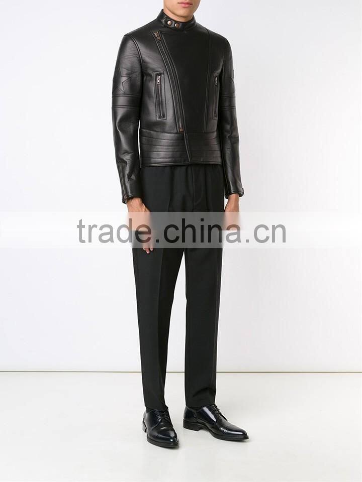 China Manufacturer price OEM Service super quality genuine Leather european winter coats for men