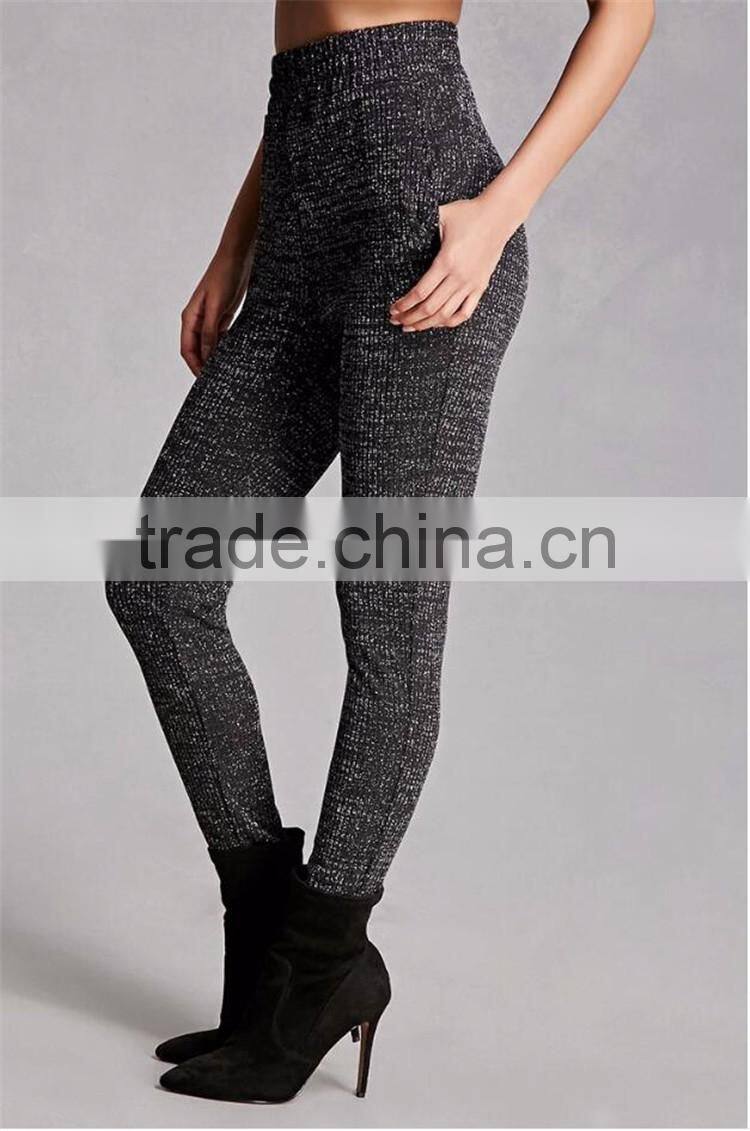 New arrival high quality custom autumn fashion plain dyed trousers with side pockets