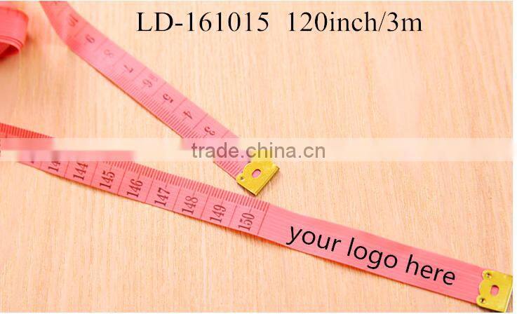 cheap 1.5m,2m,3m(120inch),5m pvc measure tape tailor medical promotion items tape measure with Logo