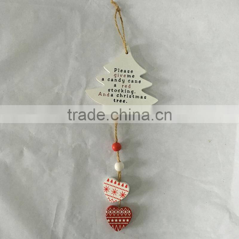 Festival Decoration For Home Christmas Tree Ornament DIY Wood Craft