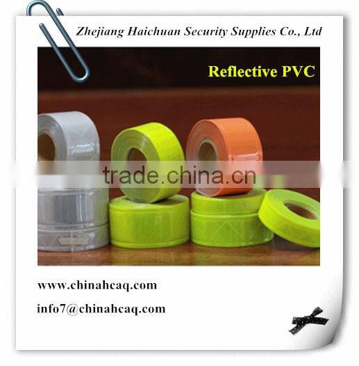 High Vis PVC Reflective Tape For Safety Clothing