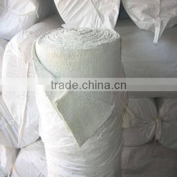 Refractory heat insulation ceramic fiber cloth with SS wire reinforced