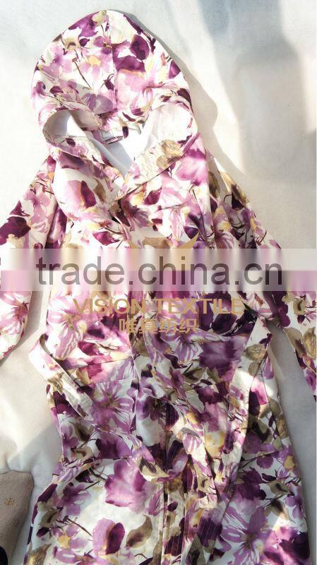 Microfiber Printed Bathrobe