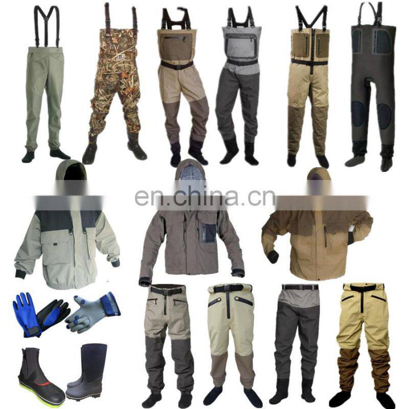 Waist high fishing waders/ breathable waders