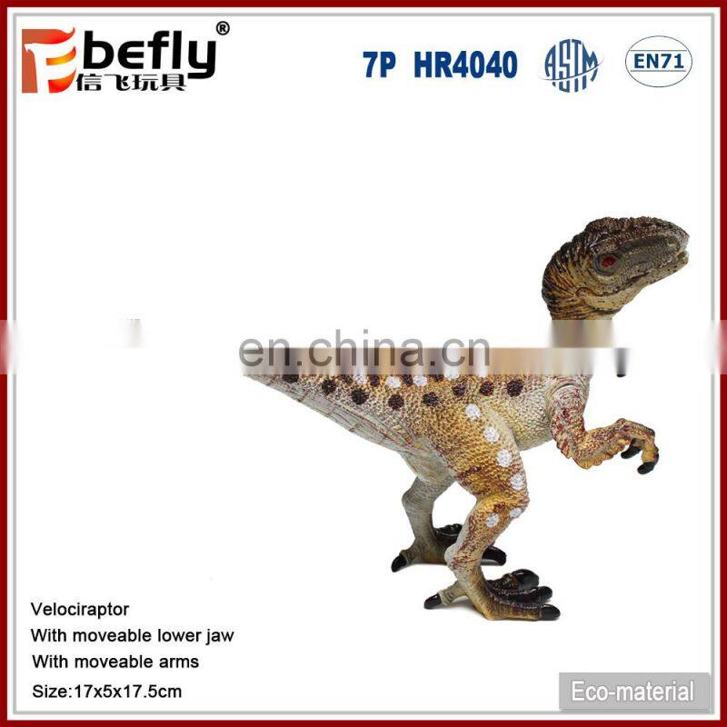 2017 new Vivid PVC Velociraptor dinosaur figure toy