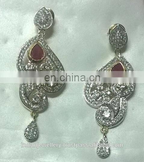 Cubic zircon rhinestone Jewelry manufacturer, Cubic Zircon rhinestone Jewellery exporter