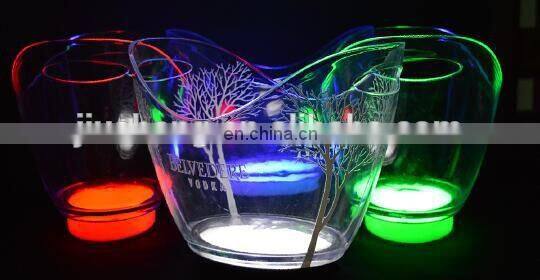 pp wine cooler led ice bucket with scoop photos