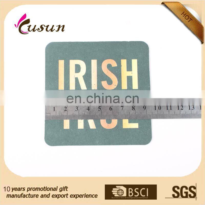 2015 new design home decoration paper coaster