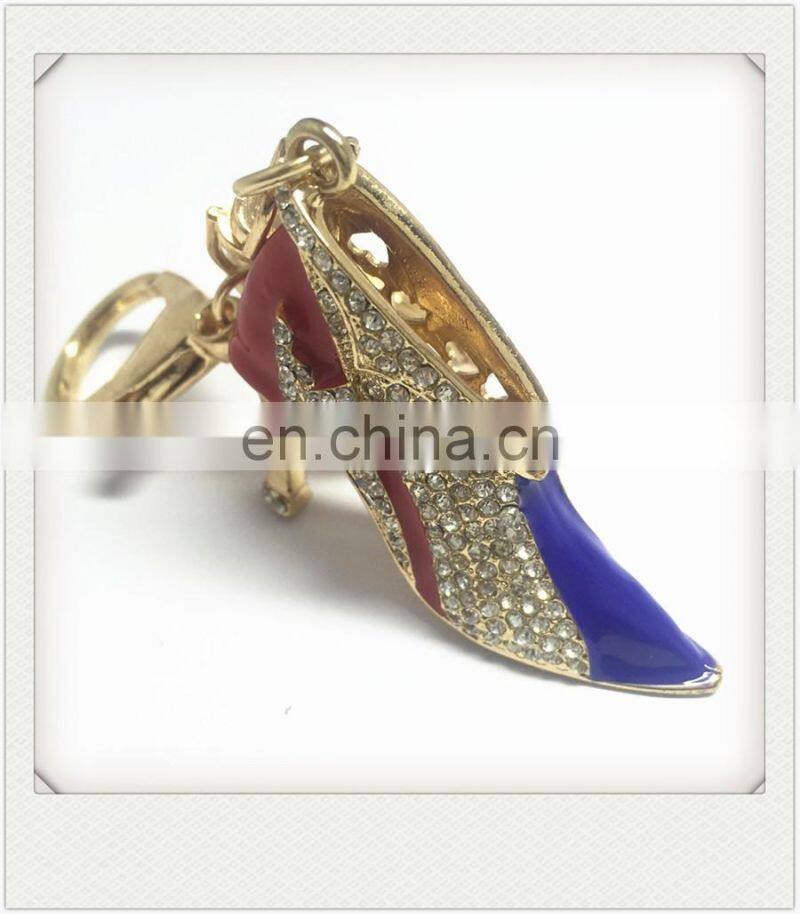 Cheap wholesale mini shoes key chain in bulk