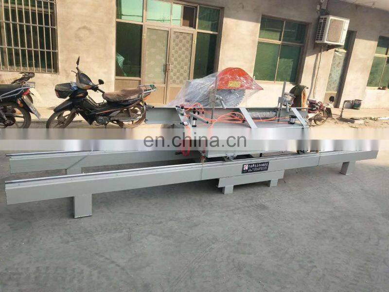 Best feedback table saw sliding moving smooth cutting log saw mill machine