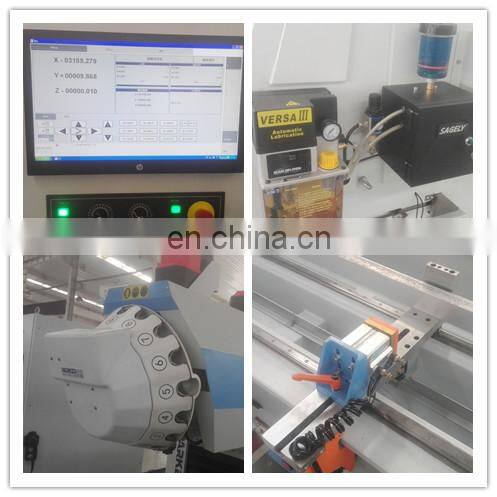 Aluminum Profile CNC Drilling Machine With 4 Tools Magazine with CE