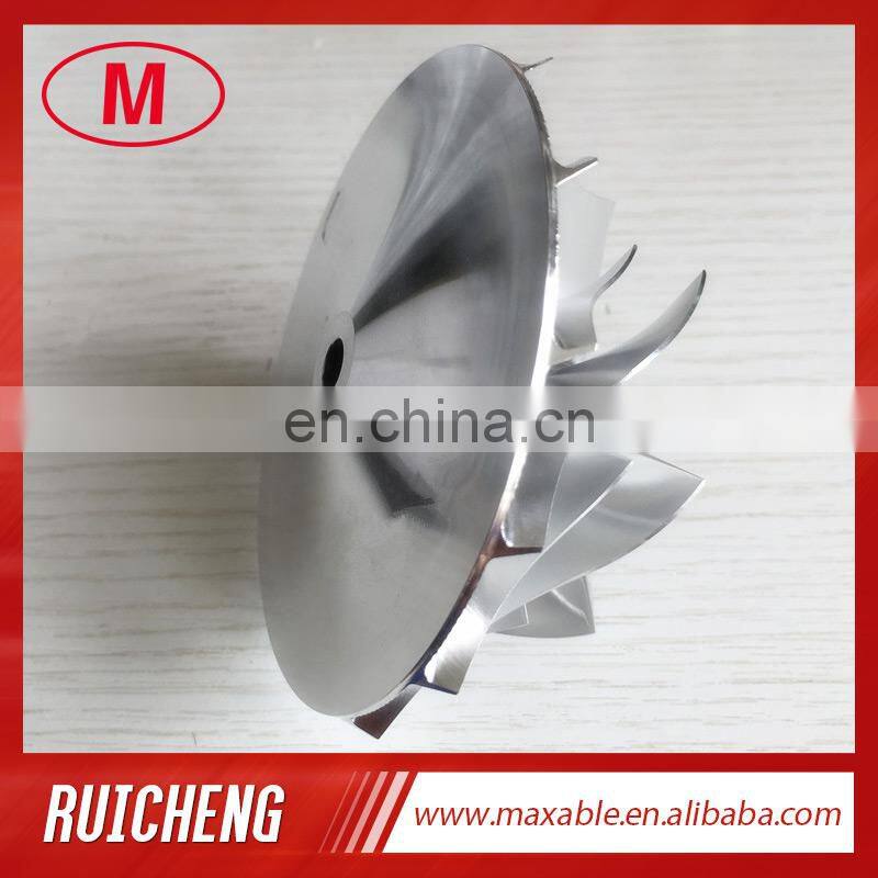 HX40/HE351 62.00/85.98mm 7+7 blades 4035879 upgrade Turbocharger Billet/milling/aluminum 2618 compressor wheel