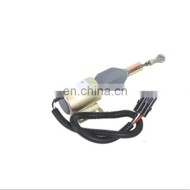 Flameout Solenoid Switch 3930235 SA-4348-12 3930236 SA-4348-24 24V Stop Solenoid for  6C 8.3L Diesel Engnie Aftermarket Parts