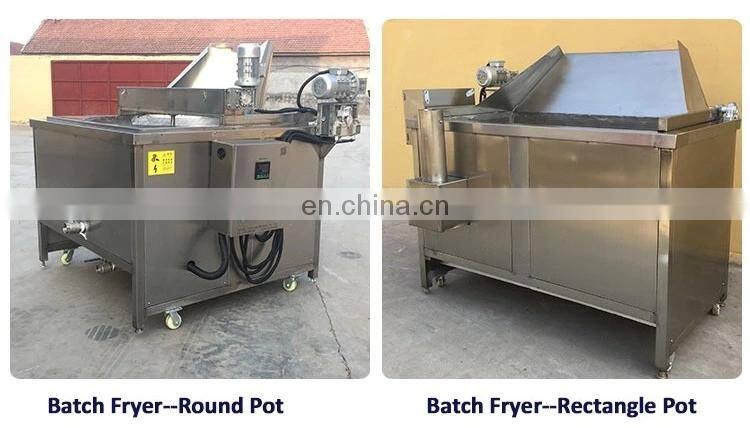 Widely used LPG gas automatic frying machine for sale
