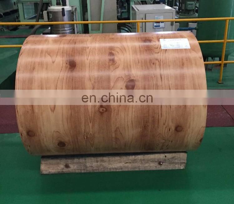 JIS3321 Wooden Pattern Color Coated Steel Coil
