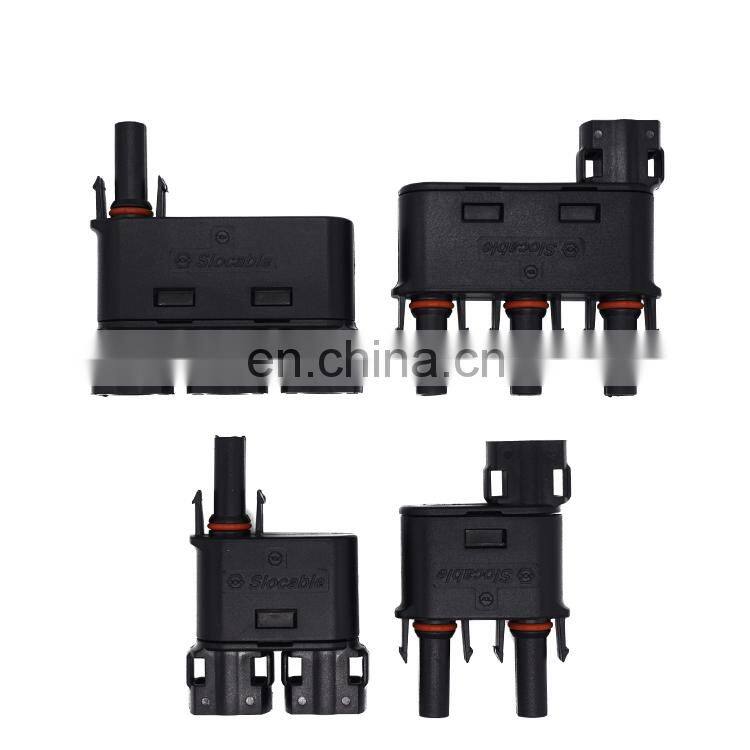 SLOCABLE TUV and CE certification Tin plated Solar PV system DC Branch Connector