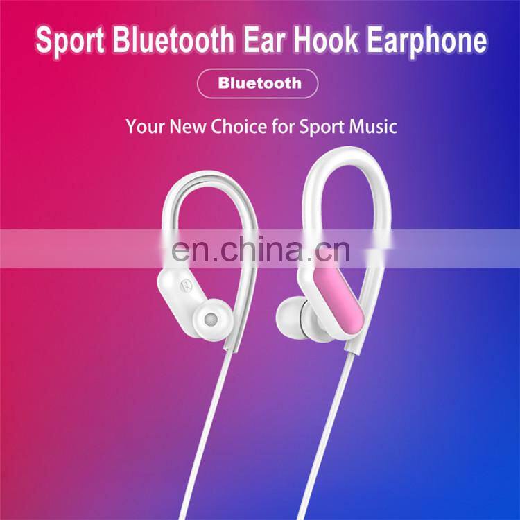 New Bulk Metal Wireless Pure Bass Neckband Earbuds Earphones Headphones with TF card