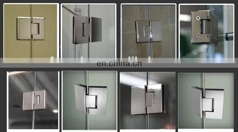Glass Shower Room Door Hinge,Frame Door Shower Stainless Steel Hinge Clamp Fittings