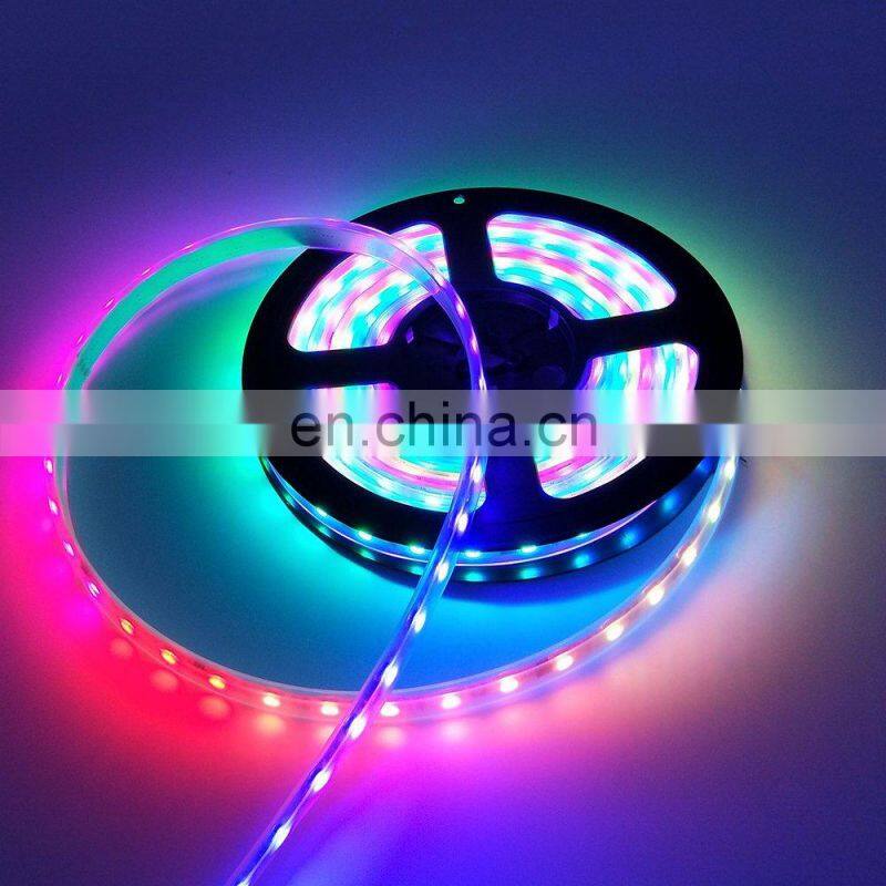 Dream Color LED Strip 12V WS 2811SMD5050 RGB Flexible LED Strip Light for CE RoHS Certificate