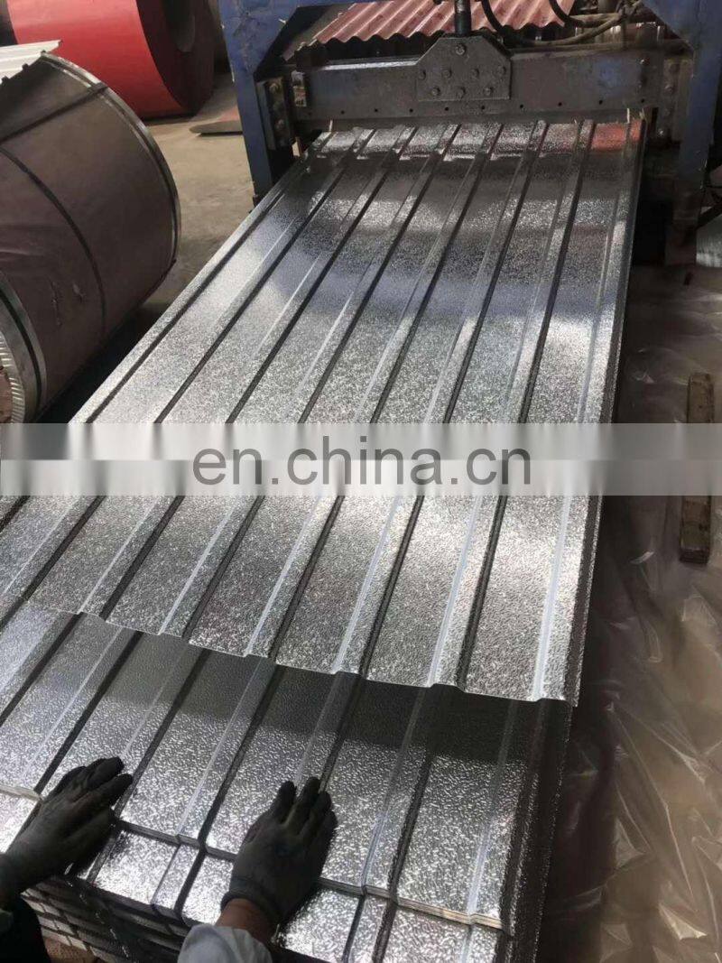 Trapezoidal Profile galvalume gi profile sheet IBR steel green roofing sheets