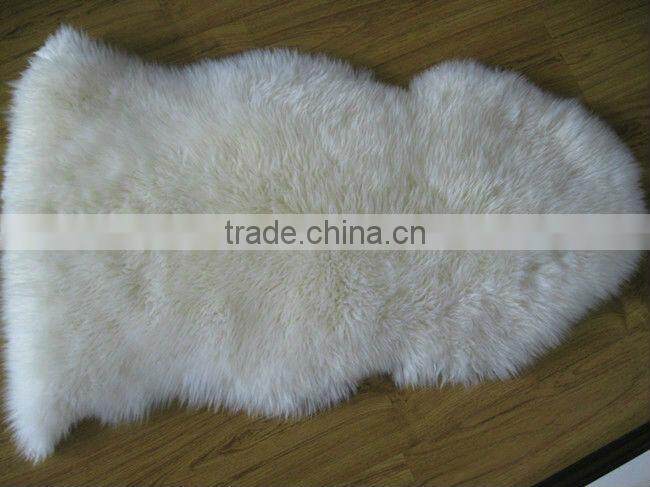 soft sheepskin baby rug