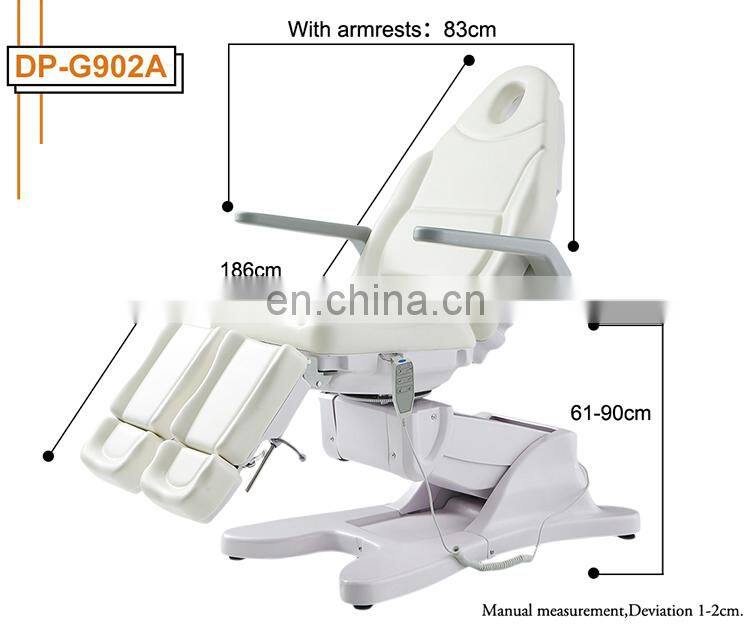 multi-function electric foot care chair massage bed with CE for hospital