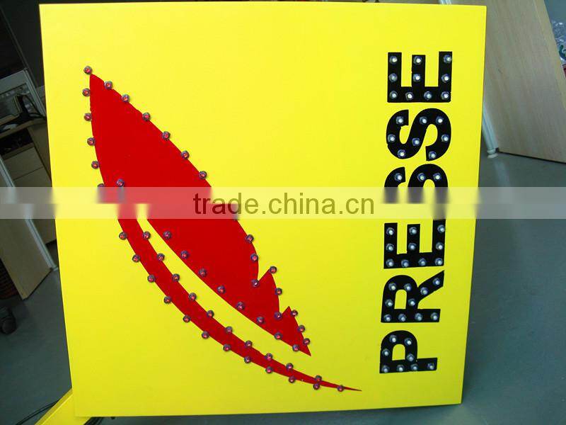 outdoor advertising led presse sign for newsagency from liyi