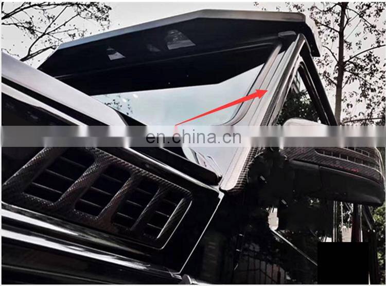 G wagon W463 A pillar fit for G-class W463 G500 G63 G65 G800 G350D 4x4 carbon fiber material front window side pillar