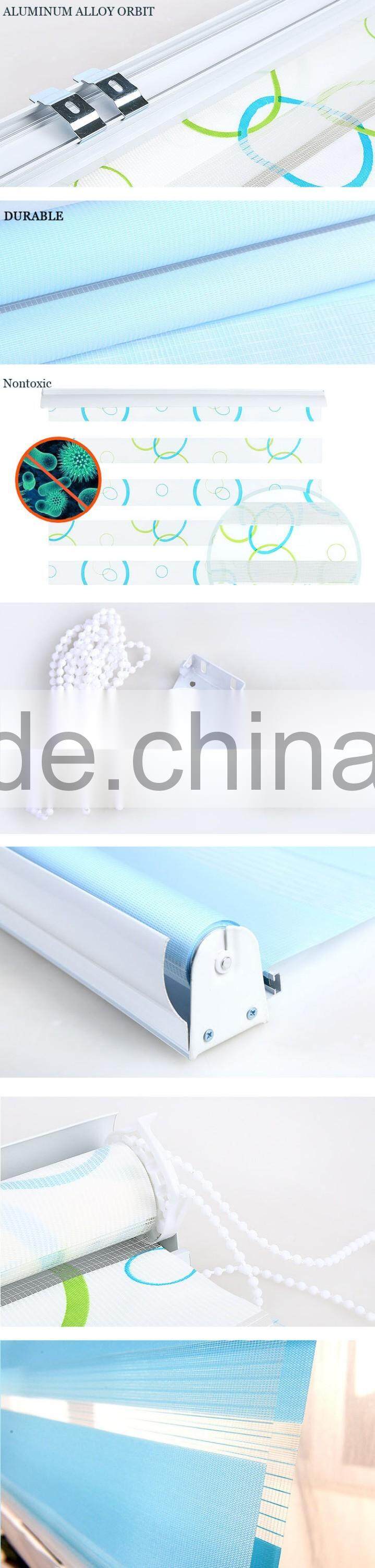 Pure color Office curtain/Zebra Office sheer curtain/ Office Vertical Blind