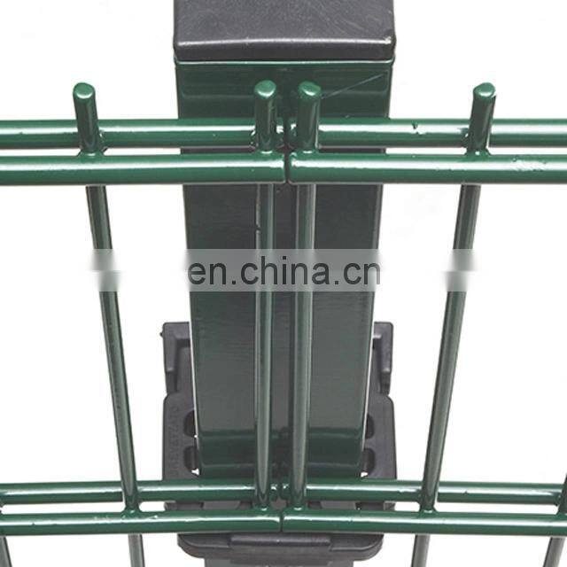 Hot sale powder coated twin Doppelstabmattenzaun / Double Wire Mesh Fence