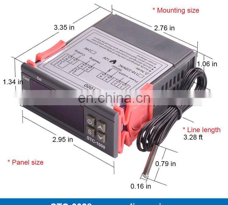 220V Digital Air Humidity Control weather station WH8040 Humidity Measuring Range Is 1%~99% Temperature and humidity control