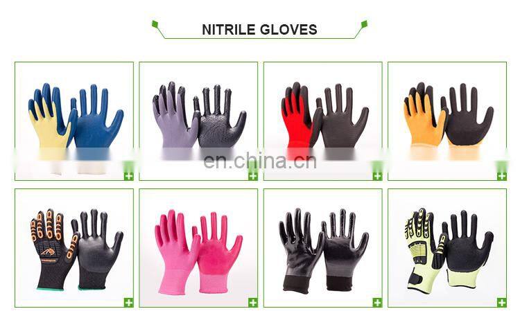 ANSI A5 Cut Gloves Anti Cut Gloves Level 5 Micro Foam Nitrile Glove