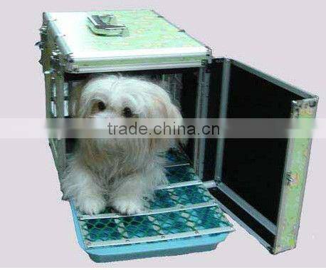 Pet carrier /pet cage /aluminum pet case with lock and strong handle