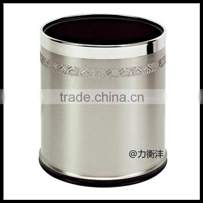 Stainless Steel,stainless steel Material and Home Usage trash bin