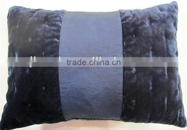 silk velvet decorative sofa cushion