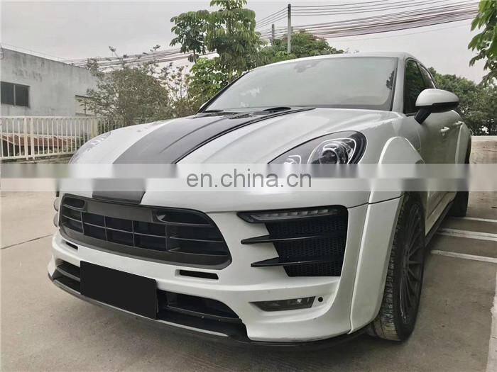 Runde PD Style For Porsche Macan Upgrade Prior Design Wide Body Kit Front Bumper Side Skirts Rear Bumper Wheel Eyebrow