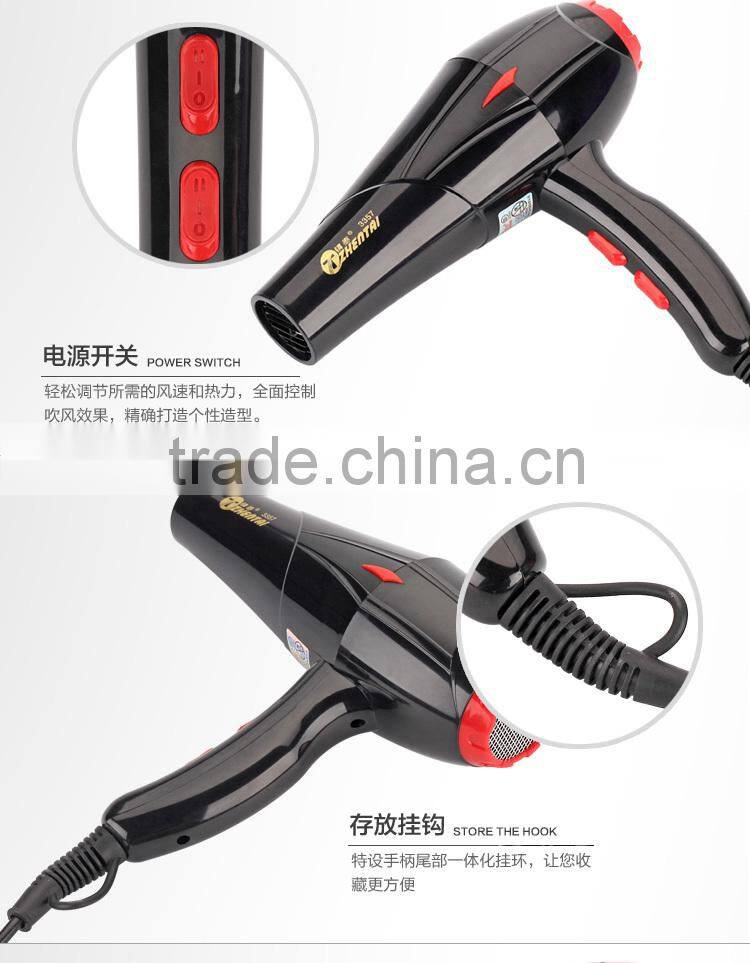 Big Power Hair Dryer Student Use Electric Hair Dryer Beauty Products With Comb
