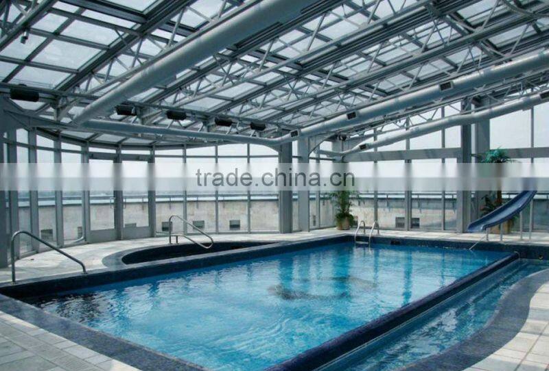 Galvanized steel structure building swimming pool cover