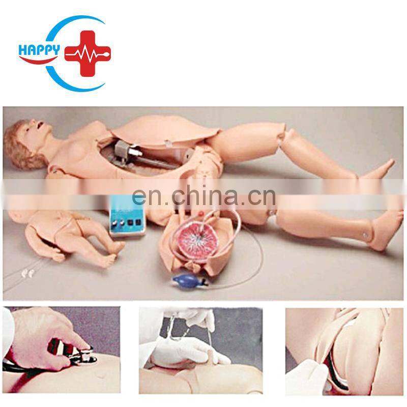 HC-S302 High Quality Medical Pregnancy model/Childbirth Simulator/Nursing training gynecology model