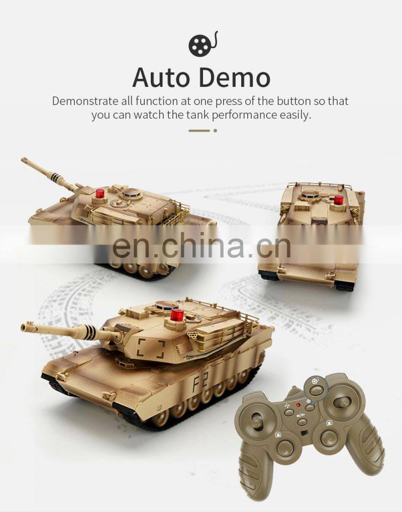 JJRC Q90 RC Tank KidToy Turret Rotation Military Battle Tank