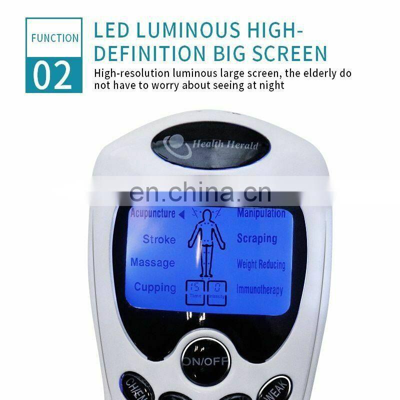 Muscle Stimulator Electrotherapy Massager Full Body Relax Pain Relief Machine