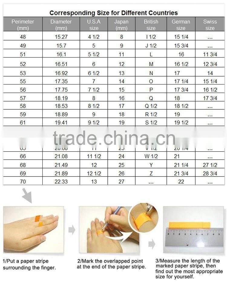 Top Quality Dongguan Factory White Gold Plated CZ Simple Fashion Jewelry Nice Ring