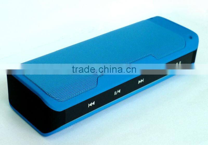 2014 New Arrival OEM touch screen bluetooth speaker can be used as power bank