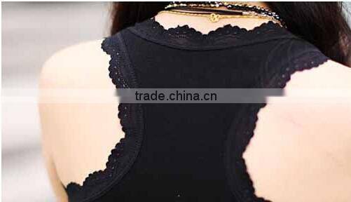 New Lace tank top , sexy stringer tank top ,women's sexy vest wholesale China