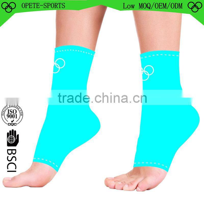 Ankle Support Brace Elastic Compression Wrap Sleeve Sports Relief Pain