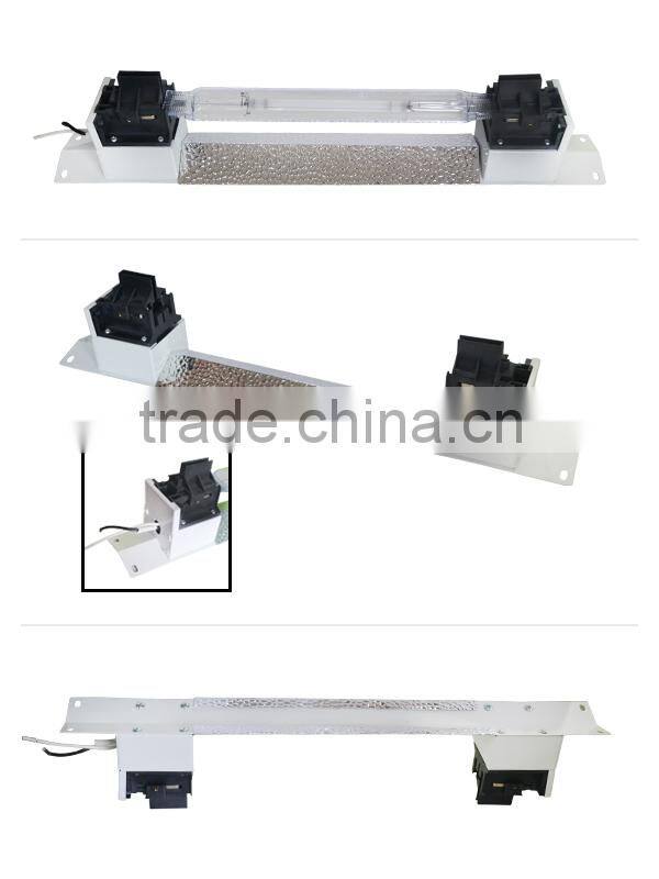 Hydroponic growing Maximum efficiency double ended grow light HPS/MH kit