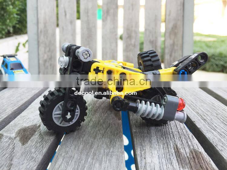 Decool 3351 Technic Motor Tricycle 91PCS DIY Car Series