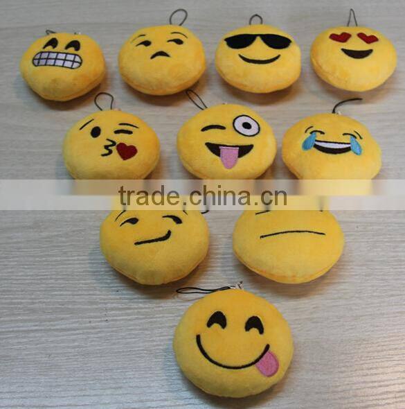 Emoji Pillows keychain ,Wholesale Custom Printed Custom Emoji Pillow,Plush Emoji Pillow Stuffed Toys