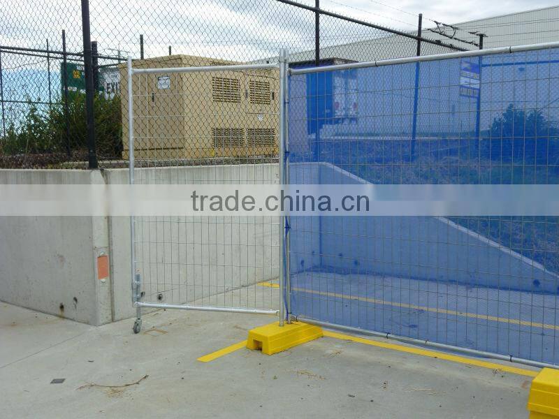 High quality temporary fence panel feet qingdao